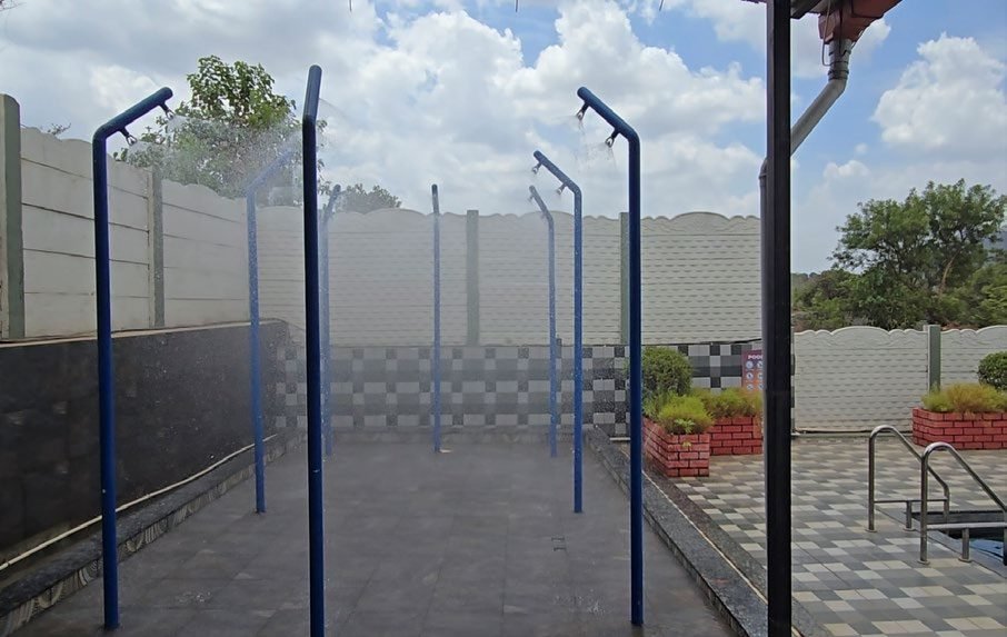 Open court for badminton and games